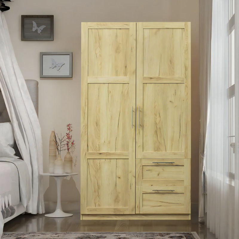 Factory Price Modern Bedroom Furniture Wood Wall Wardrobe Multi-use Portable Clothes Wardrobe Cabinet Closet Armoire