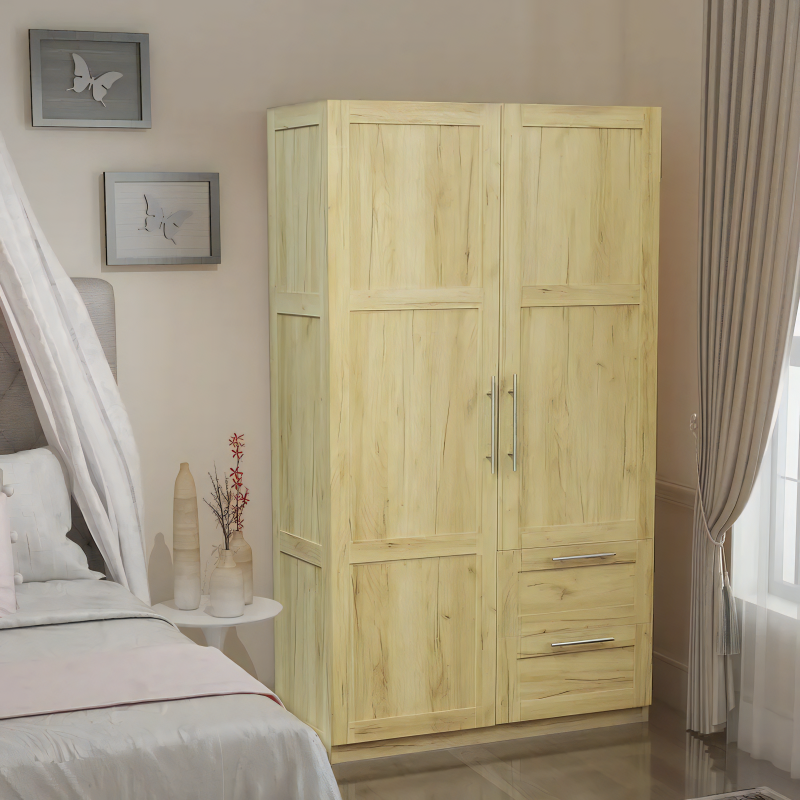 Factory Price Modern Bedroom Furniture Wood Wall Wardrobe Multi-use Portable Clothes Wardrobe Cabinet Closet Armoire