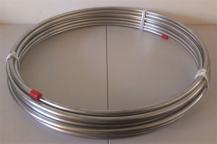 ASTM A269 TP304 316L 321 stainless steel tube coil Capillary tubing with brightening annealing for high pressure industry pipe