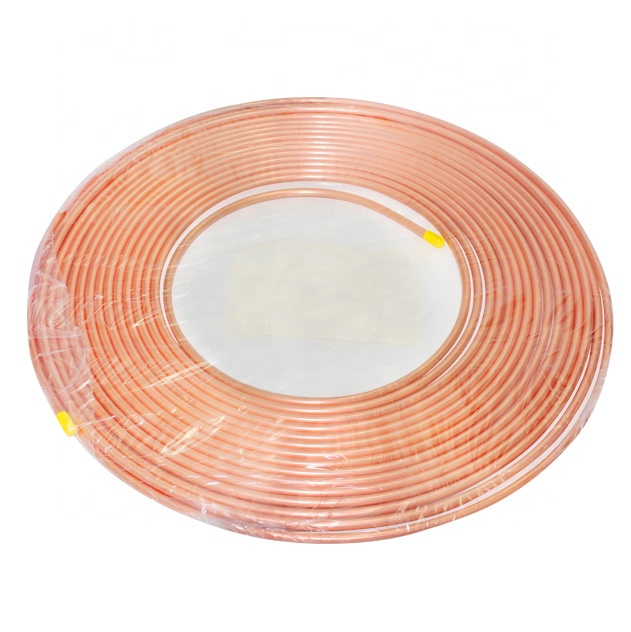 Pure Copper 99.99% Air Conditioners Flexible Copper Pipe 2/3/4 5/6/8/10/12 mm Hollow Pure Copper Pancake Coil