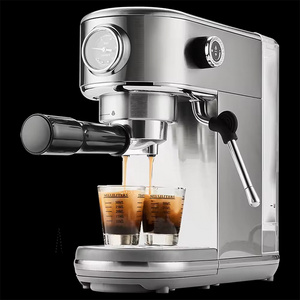 Made in Italy Coffee Maker Espresso Machine Soft Black Pod Coffee Machine for Home Hotel Office