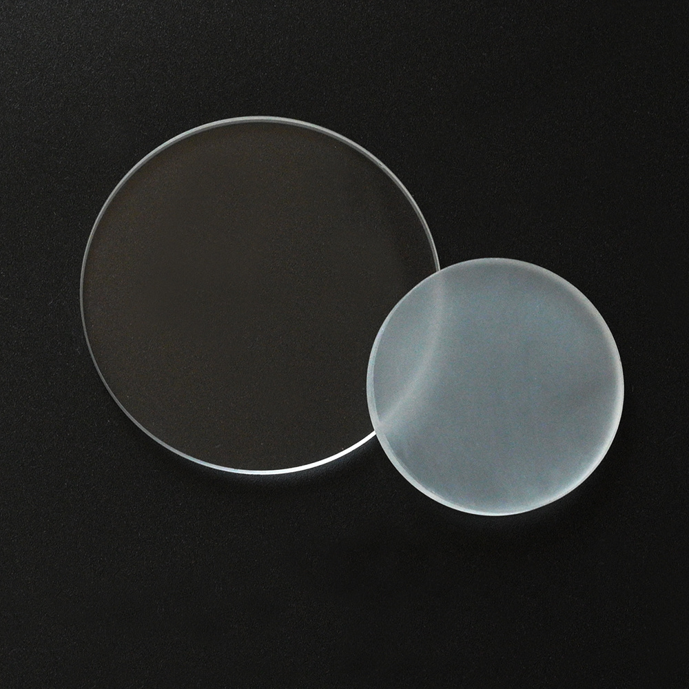 SUCCESS All Size Clear Fused Silica Glass Optical Quartz Round Glass Disc machined quartz Disc