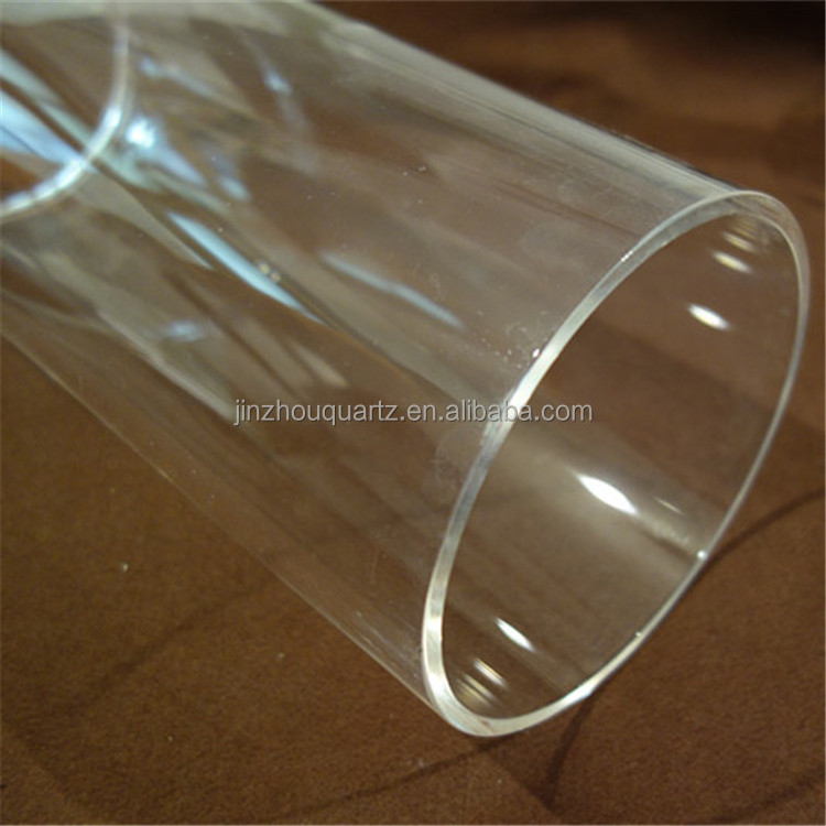 SUCCESS Large Diameter Heat Resistant Clear Quartz Glass Tube Tubos De Vidrio