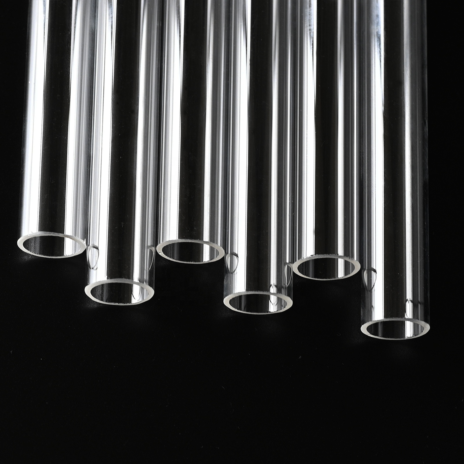 SUCCESS Fused Silica Quartz Tube Clear Glass Cylinder Glass Tubes For Glass Blowing Tubo De Cuarzo Para Generar Ozono