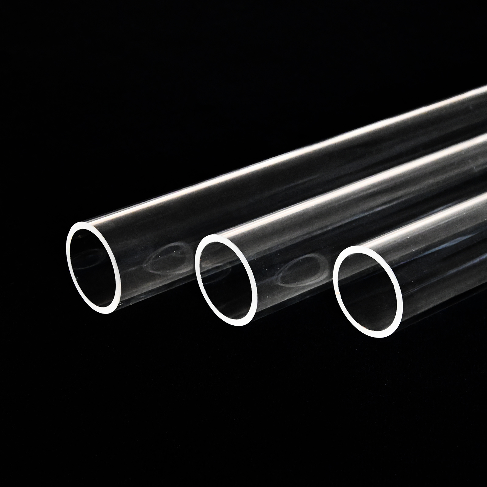 SUCCESS Clear Quartz Heater Glass Tube Transparent Customized High Temperature Quartz Tube for Laboratory