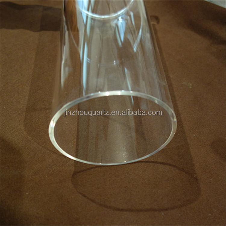 SUCCESS Large Diameter Heat Resistant Clear Quartz Glass Tube Tubos De Vidrio