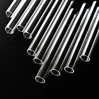 SUCCESS Fused Silica Quartz Tube Clear Glass Cylinder Glass Tubes For Glass Blowing Tubo De Cuarzo Para Generar Ozono