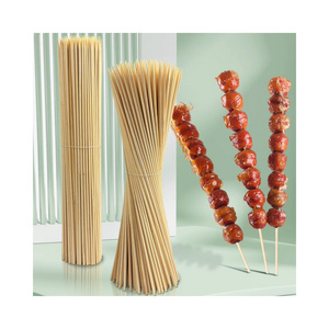 Bamboo Grill BBQ Kabob Natural Gun Sticks Disposable Bamboo Skewer For Party