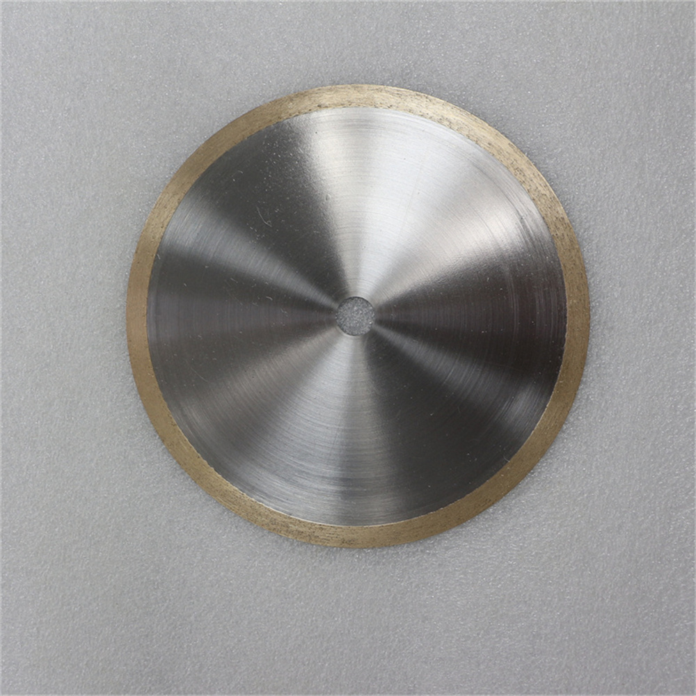 Ultra Thin Diamond Dicing Blade Cutting Disc Dicing Saw Blade Slotting Cutting Knife OEM For Quartz and Glass