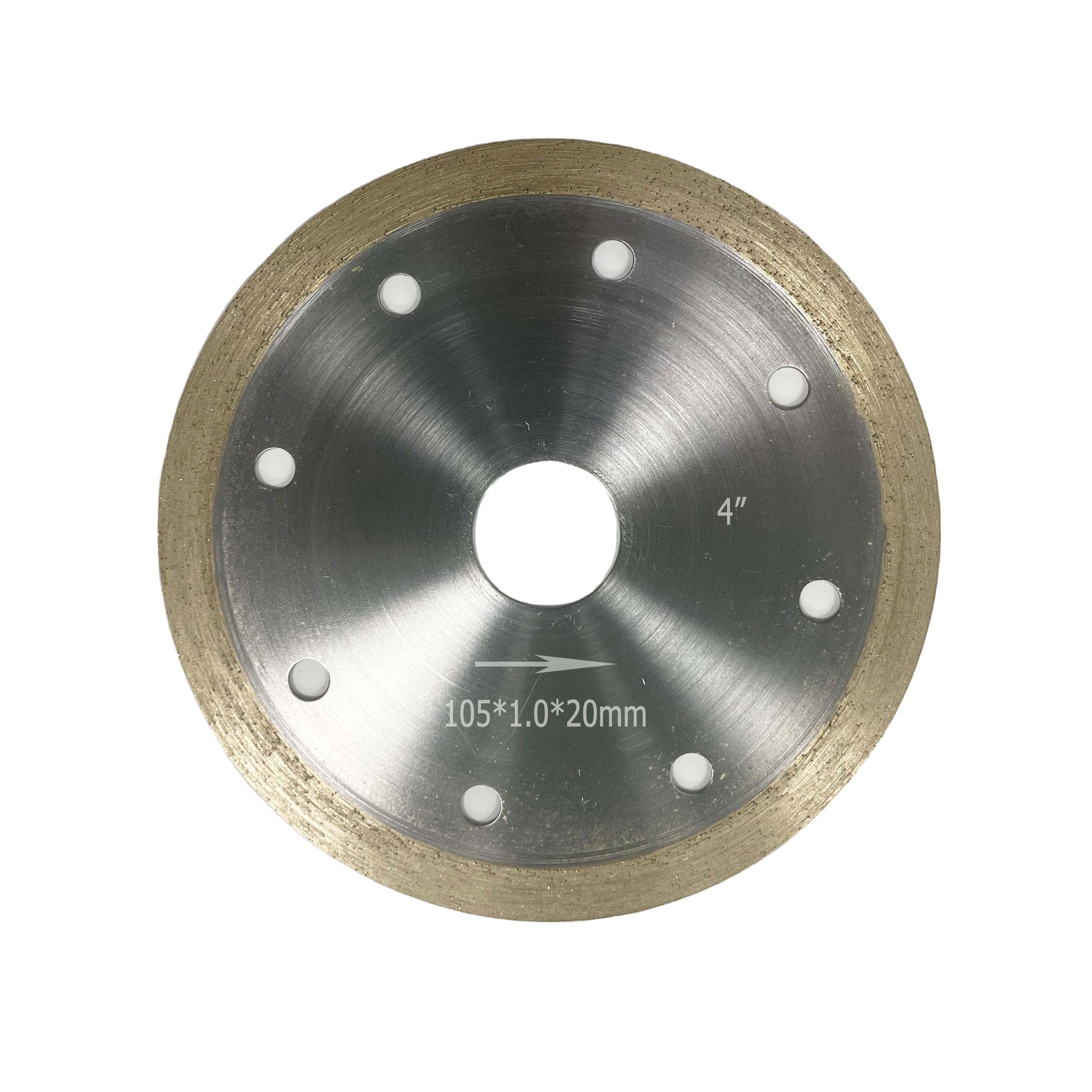 Hot Pressed Diamond cutoff wheels Circular Saw Blades Continuous edge cutting disc For Tile Marble Granite Hard Material