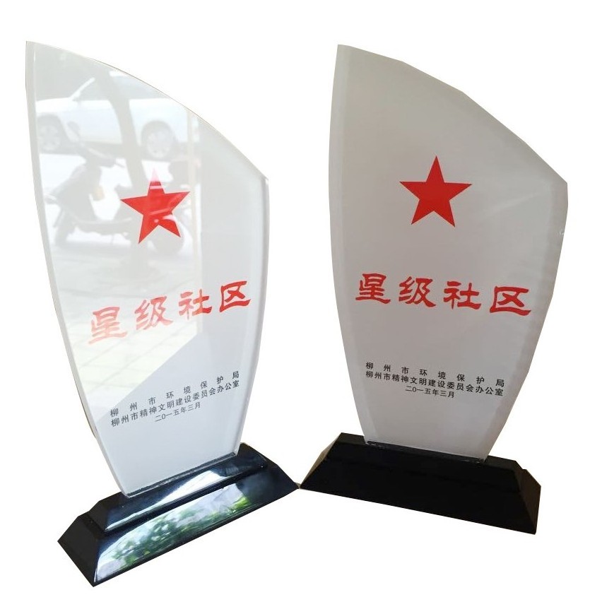 Hot sale acrylic awards and trophies