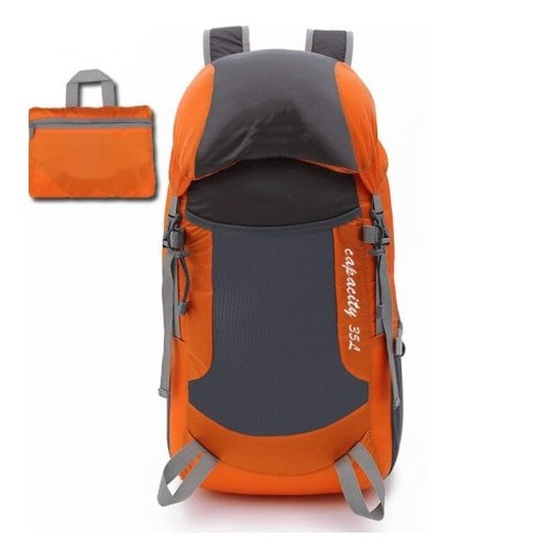 Super light Convenient to carry foldable hiking backpack with large capacity