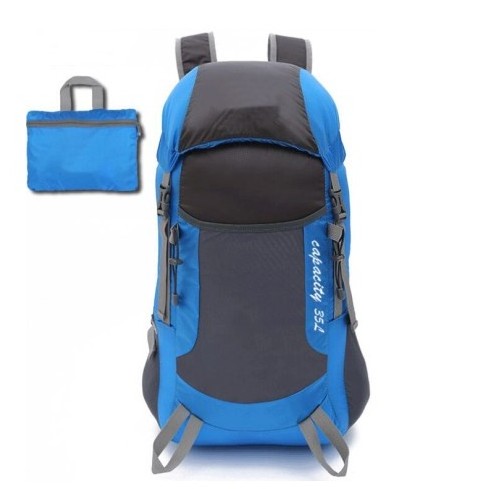 Super light Convenient to carry foldable hiking backpack with large capacity