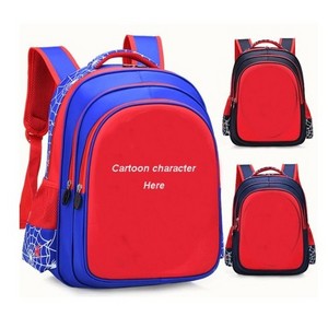 Cartoon spider-man Design Fashion Children Backpack