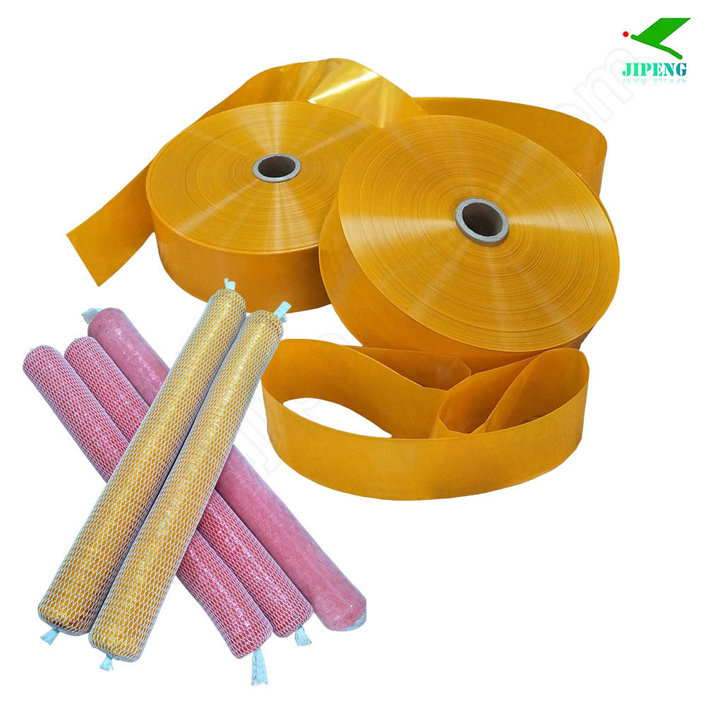 2023 Hot sale Halal Printed Sausage Polyamide casing High Shrinkable nylon colored artificial Plastic Sausage Casings