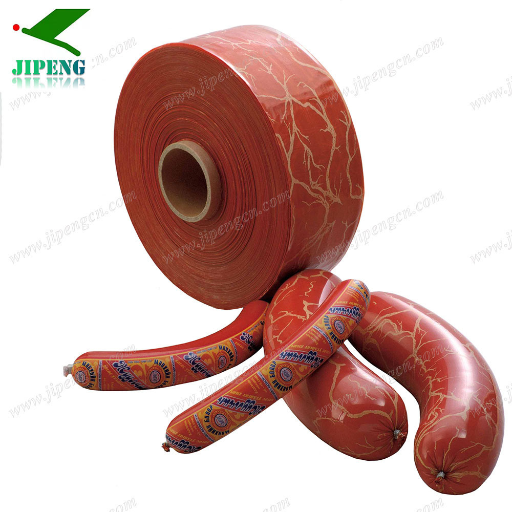 High Shrinkable nylon colored artificial Plastic Sausage Casings halal sausage polyamide casing