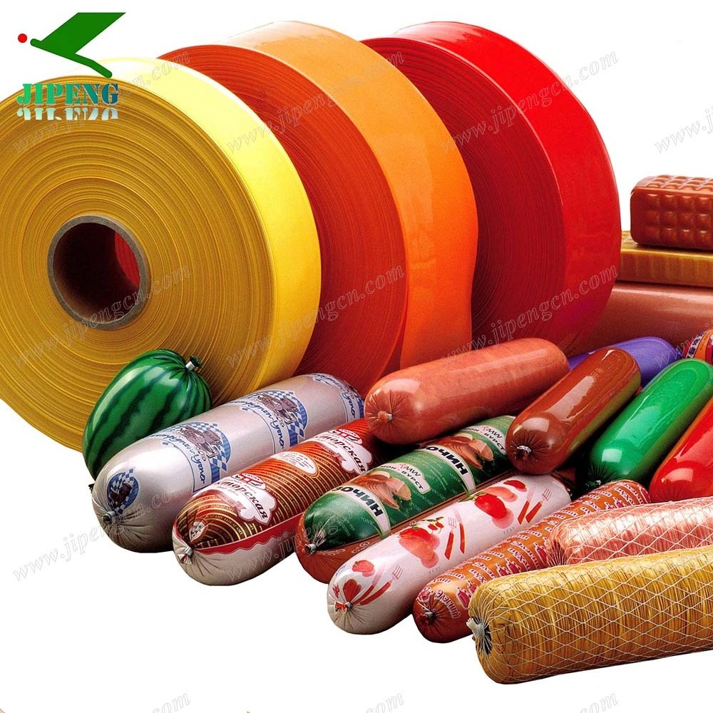 High Shrinkable nylon colored artificial Plastic Sausage Casings halal sausage polyamide casing