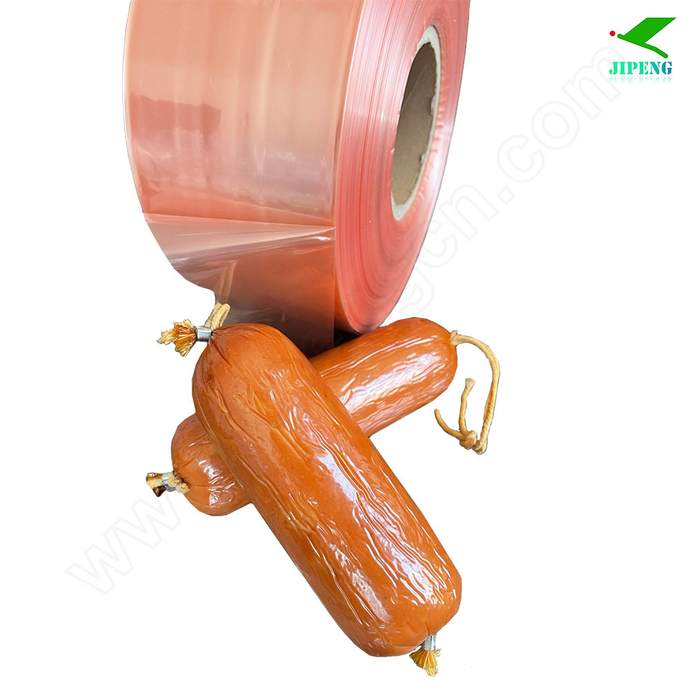 2023 Hot sale Halal Printed Sausage Polyamide casing High Shrinkable nylon colored artificial Plastic Sausage Casings