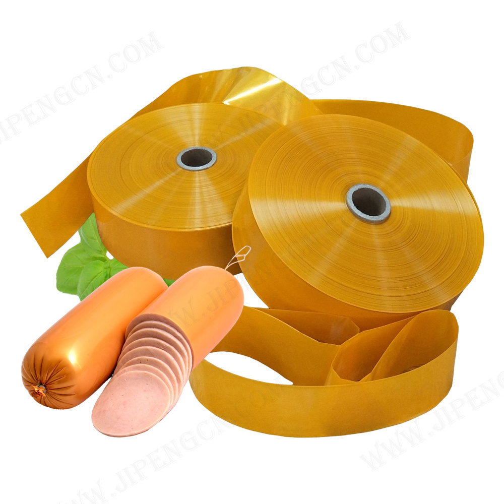 Plastic sausage casings artificial nylon film for ham packing