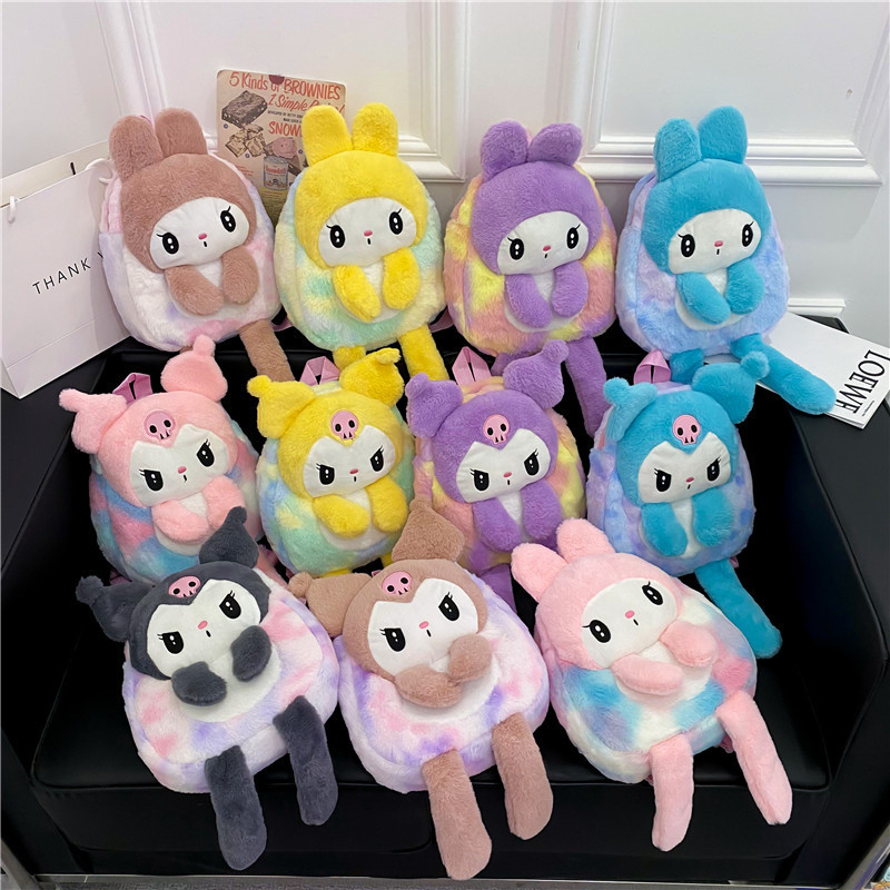 hot selling New style lovely animal rabbit fashion plush small school backpack for sale