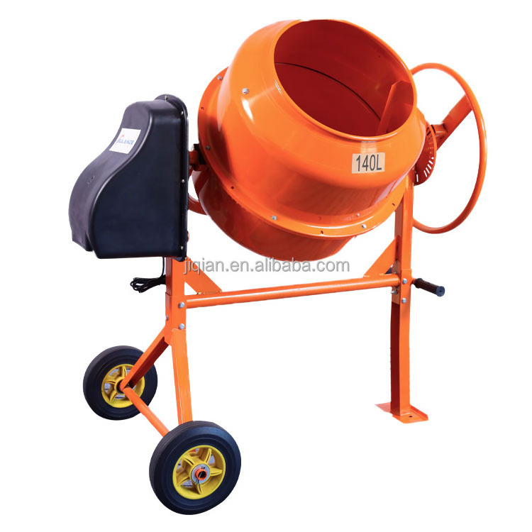 Powerful CE approved small portable drum electric petrol engine mini concrete mixer trucks  capacity concrete mixer