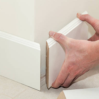 Cheap Primed MDF Baseboards Wooden Skirting Board Covers