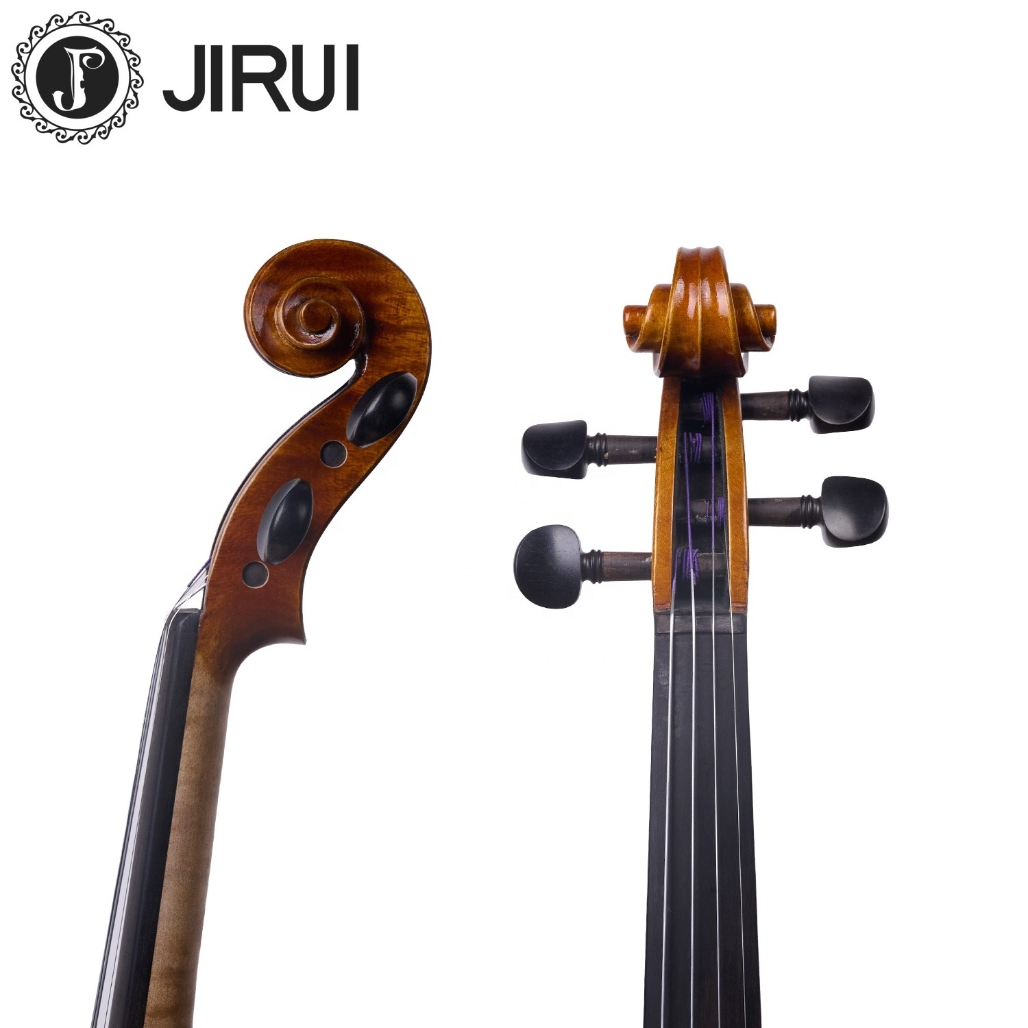 Top Selling Professional 4/4 Conservatory Handmade Spruce Face Violin High Quality Beginner Students' Conservatory Violin