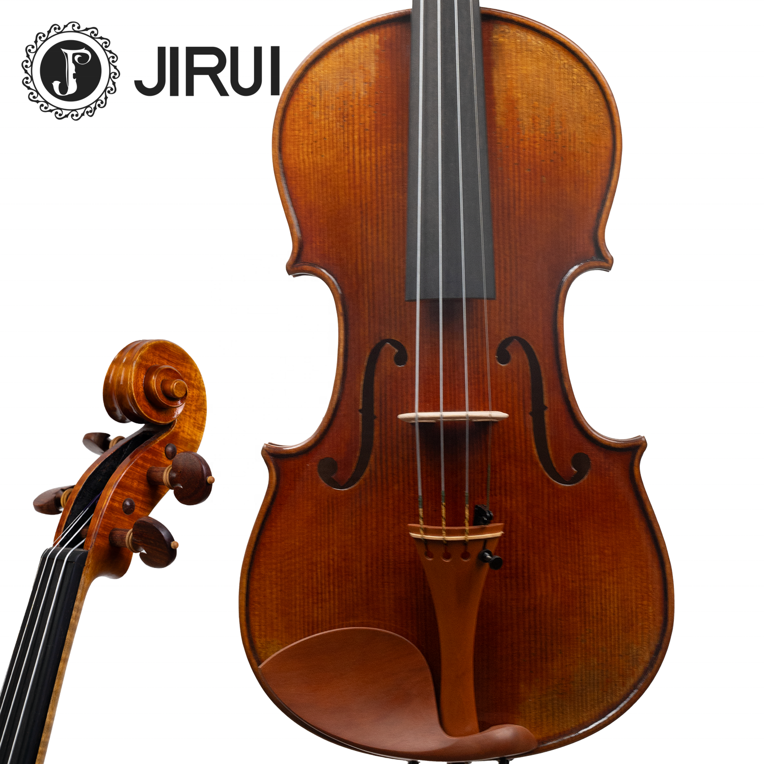 Top Selling Professional 4/4 Conservatory Handmade Spruce Face Violin High Quality Beginner Students' Conservatory Violin