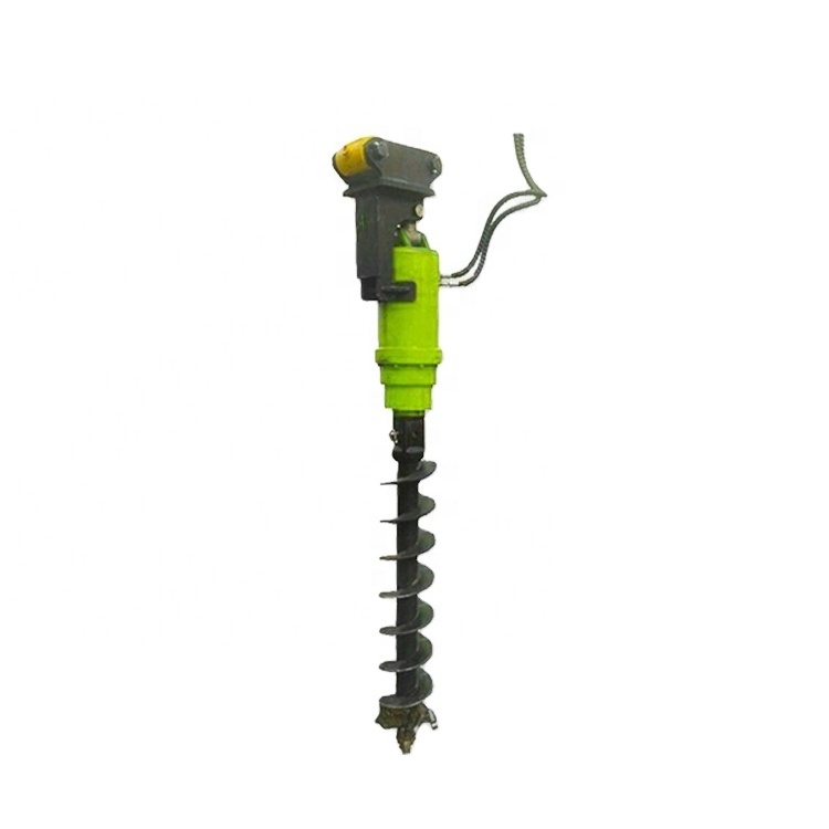 Auger Drive Unit Earth Drill Hydraulic Earth Auger for 10-15tons Excavator 12 Months 300-914mm 15000NM CE,SGS