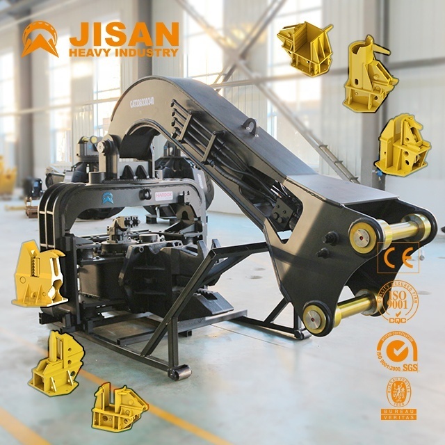 post ramming machine vibratory 1.8m hammer 20-24 24-30 ton used on excavator modified vibratory pile hammer driver for sale