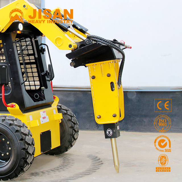 CE Rc Bobcat Hydraulic Skid Steer Loader Diesel New Product Sale Quality Hammer Breaker Mini Attachment