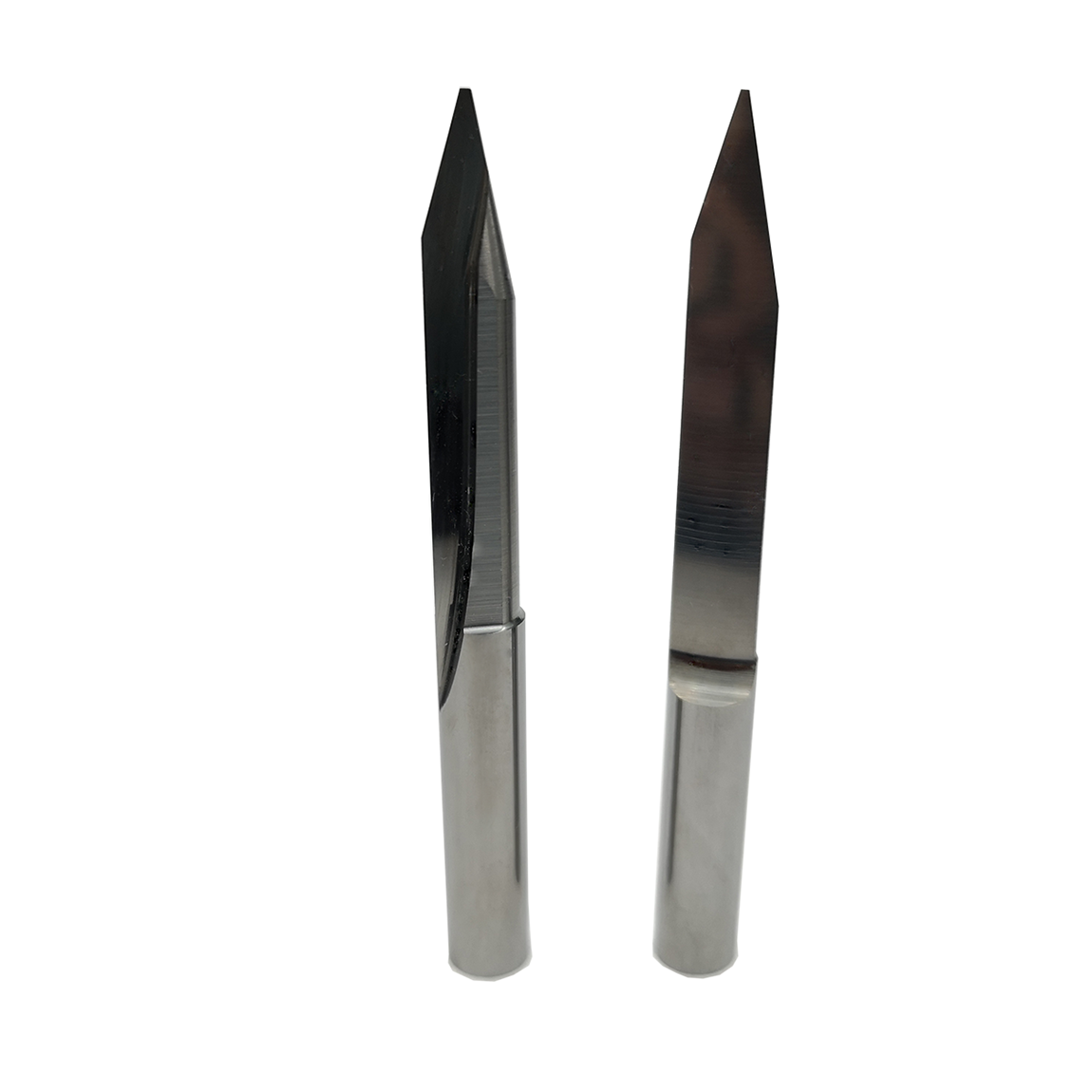 Knife carbide engraving tools milling cutters flat bottom mill cutting tool bits v shape 3.175mm column knife