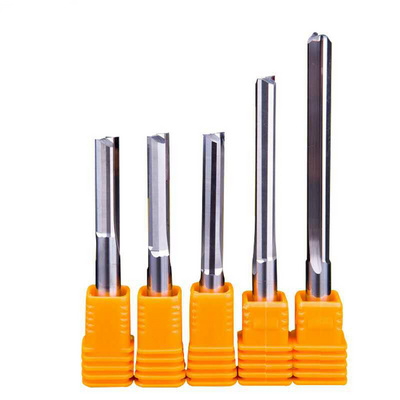 Two flutes straight router bits for wood CNC engraving tools bits cutters carbide end mill cutting milling tools