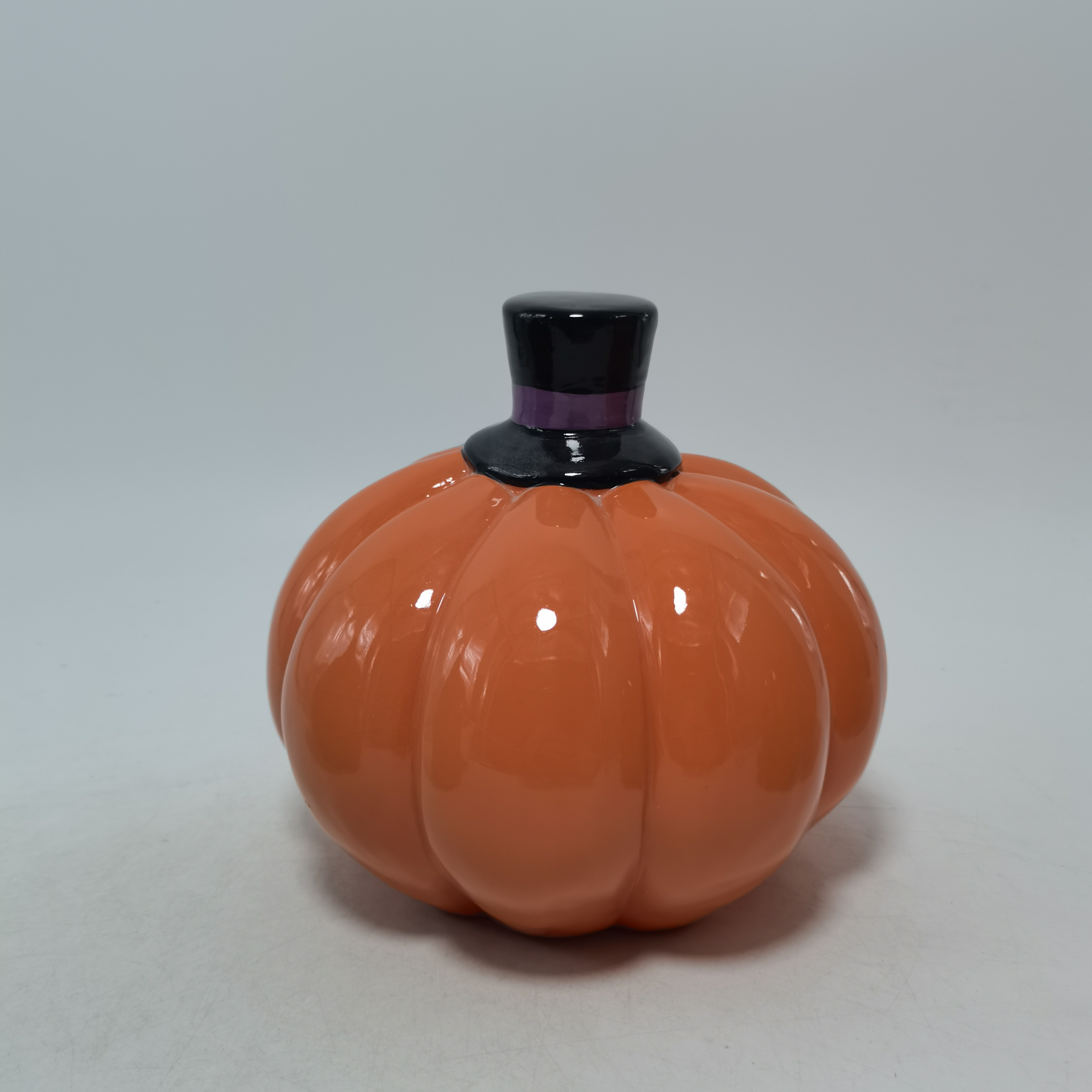 Halloween party decorations Oil wax furnace ceramic Orange Jack-o '-Jack candlestick tea lights