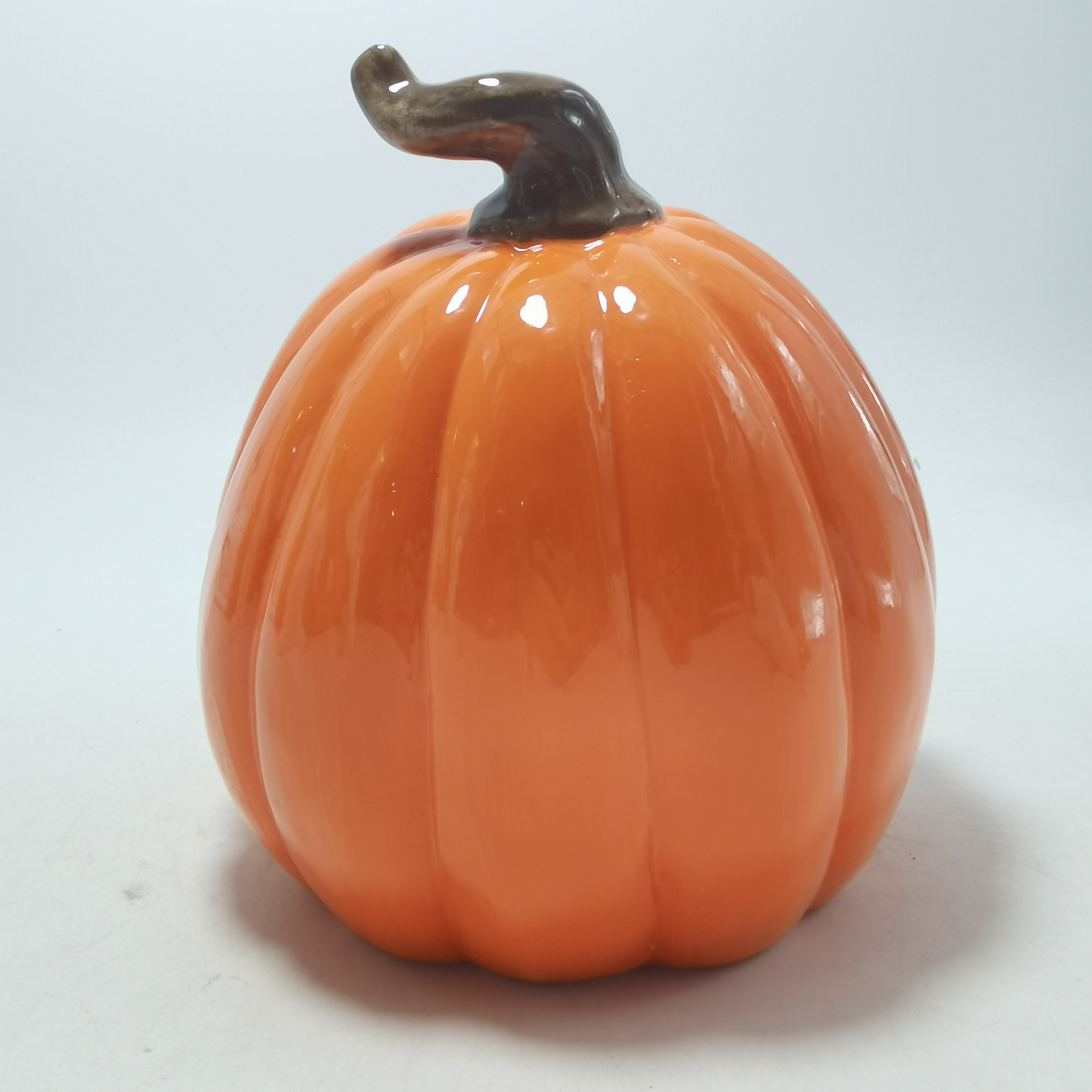 custom Retro ceramic pumpkin lantern Halloween jack-o' -lantern Candle House gift Interior decoration