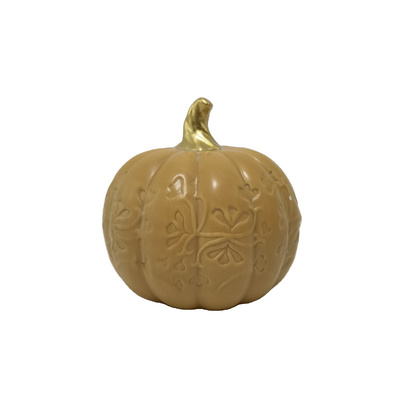 Chinese manufacturer Wholesale artificial ceramic pumpkins Halloween Thanksgiving Autumn harvest festival Ceramic handicraft