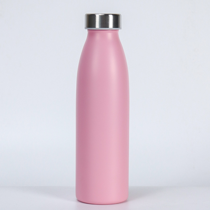 Stainless Steel Thermos Cup 304 Wholesale Sports Thermos Bottle Stainless Steel Girls Thermos Cup high appearance level portable