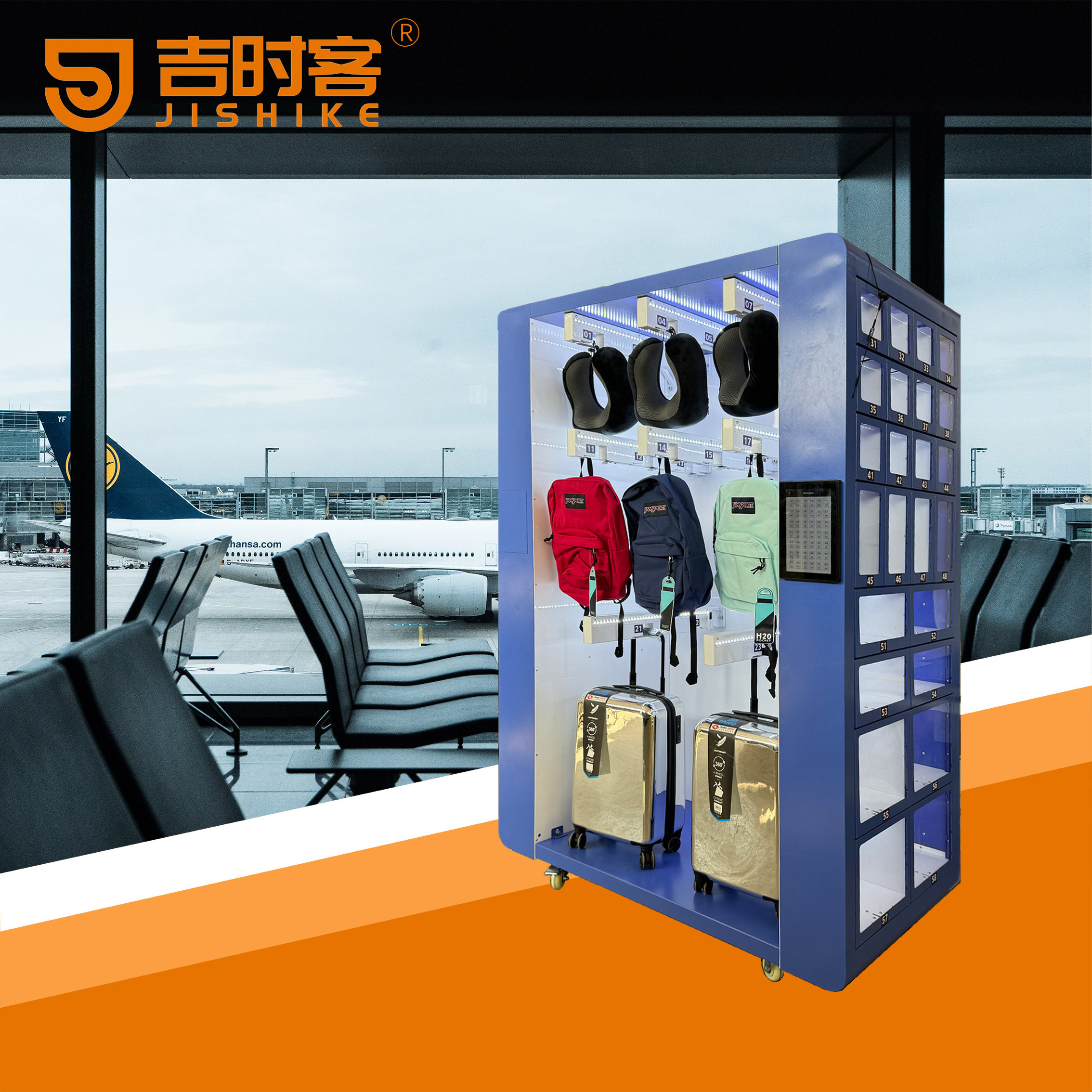 JSK Eggspress Vending Machine Antique Egg Vending Machine Chicken Egg Vending Machine For Sale