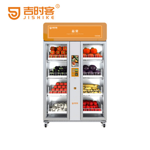 24 Hours Self-service Vnding Machine Healthy Food Fruit Salad Coconut Fresh flower Egg Vegetable Combo Elevator Vending Machine