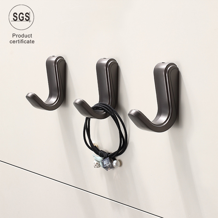 Modern Simplicity Home Small Zinc Alloy Single Coat Hooks Coat Hangers Towel Hooks