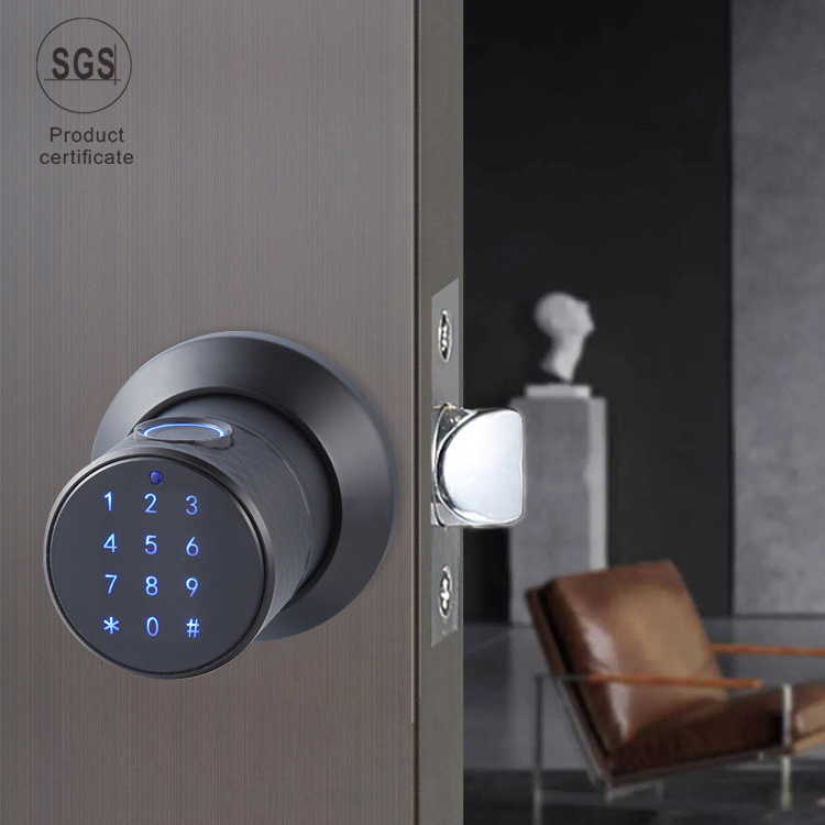 Electric digital password lock code lock knob lock Door Knob with Keypad Convenient for Keyless Entry