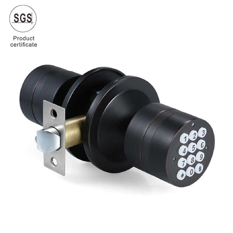 Electric digital password lock code lock knob lock Door Knob with Keypad Convenient for Keyless Entry