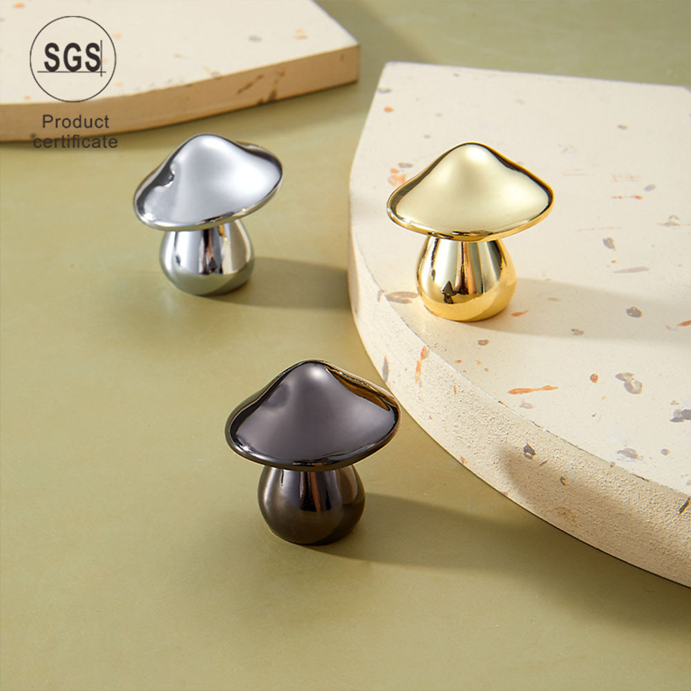 designer Leaf Shape Chrome Gold Antique Wardrobe Drawer Furniture Cabinet Handles Knobs