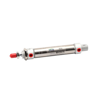 Airtac MA Standard Round Body Double Acting Single Action Micro Electric Mini Stainless Steel Pneumatic Cylinder