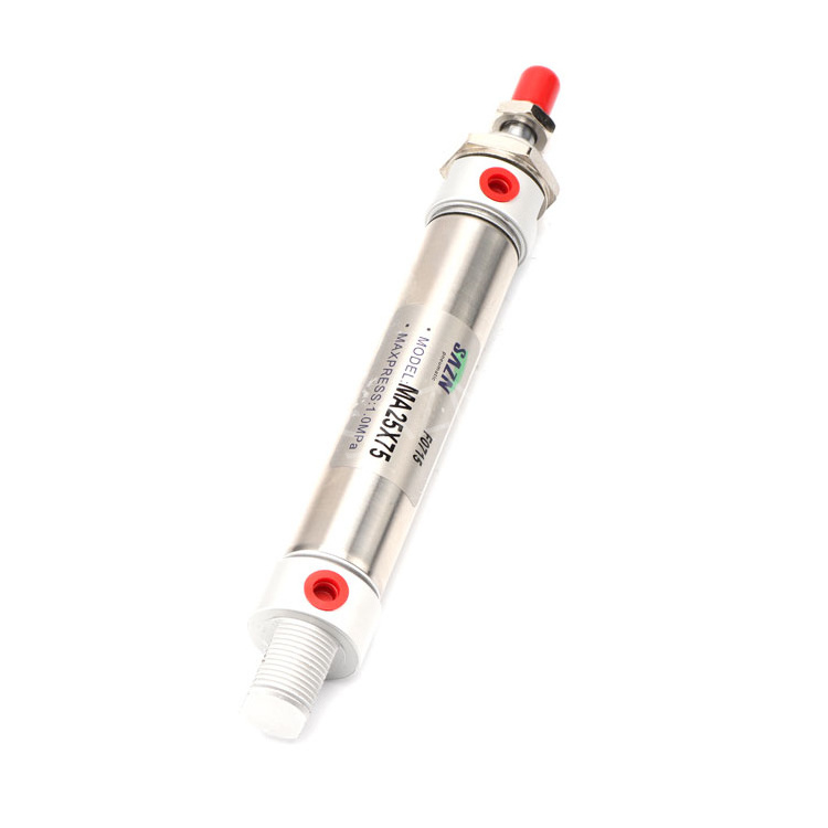 Airtac MA Standard Round Body Double Acting Single Action Micro Electric Mini Stainless Steel Pneumatic Cylinder