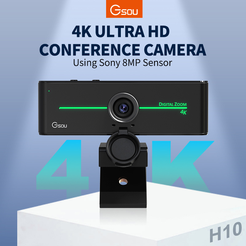 Optical Zoom 4K PC Web Camera  Full HD USB PC 4K Webcam for conference meeting