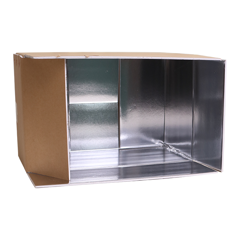 Custom Frozen Food  Aluminum Transportation Carton  Fruit Vegetable Cold Fold Foam Insulated Foil Boxes