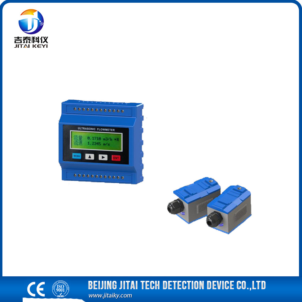 Digital Flow Meter Water Wall Mounted Ultrasonic Flowmeter Modular