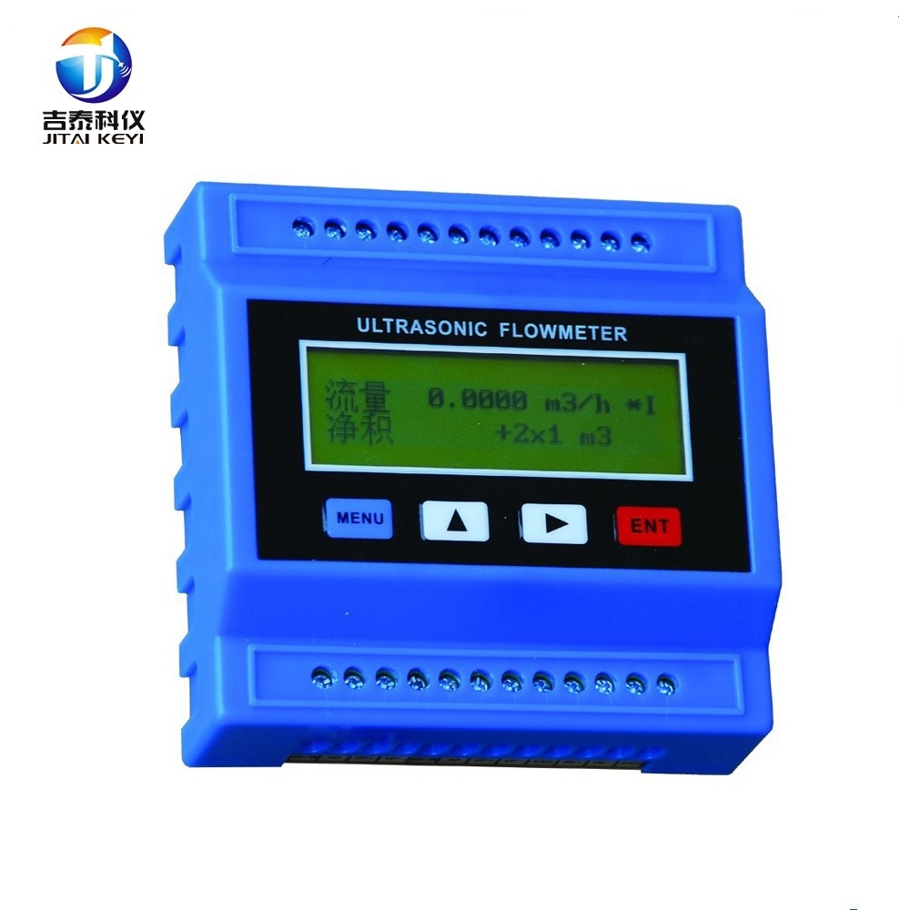 Digital Flow Meter Water Wall Mounted Ultrasonic Flowmeter Modular