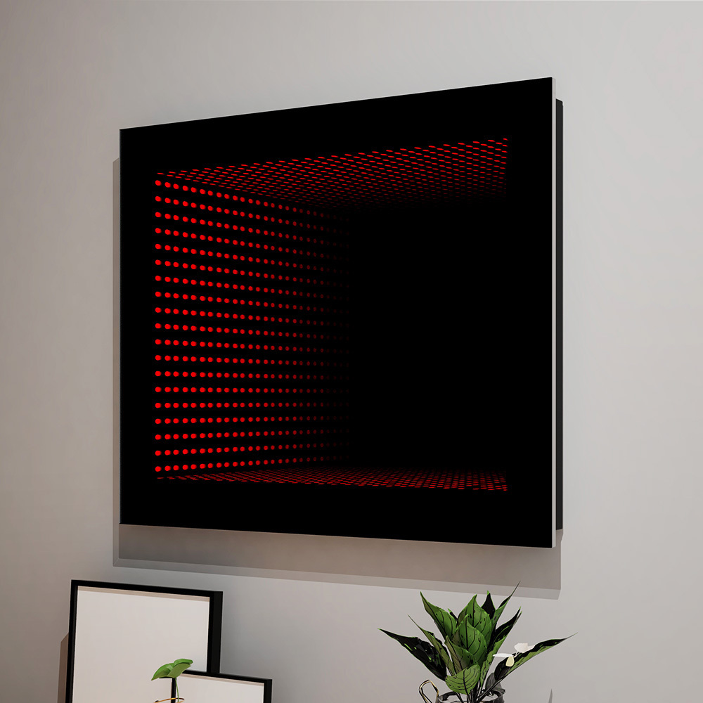 2022 hot sale Smart Tunnel Led Wall Light LED Mirror infinity 3D Mirror / 3d infinity mirror led